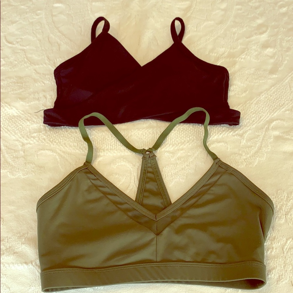2 Fabletics sports bras
